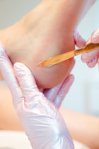 Gelpolish op tenen & Soft Pedi
