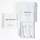 TIU - Cadeauset : hand & cuticle cream (150ml) + foot cream (150ml)