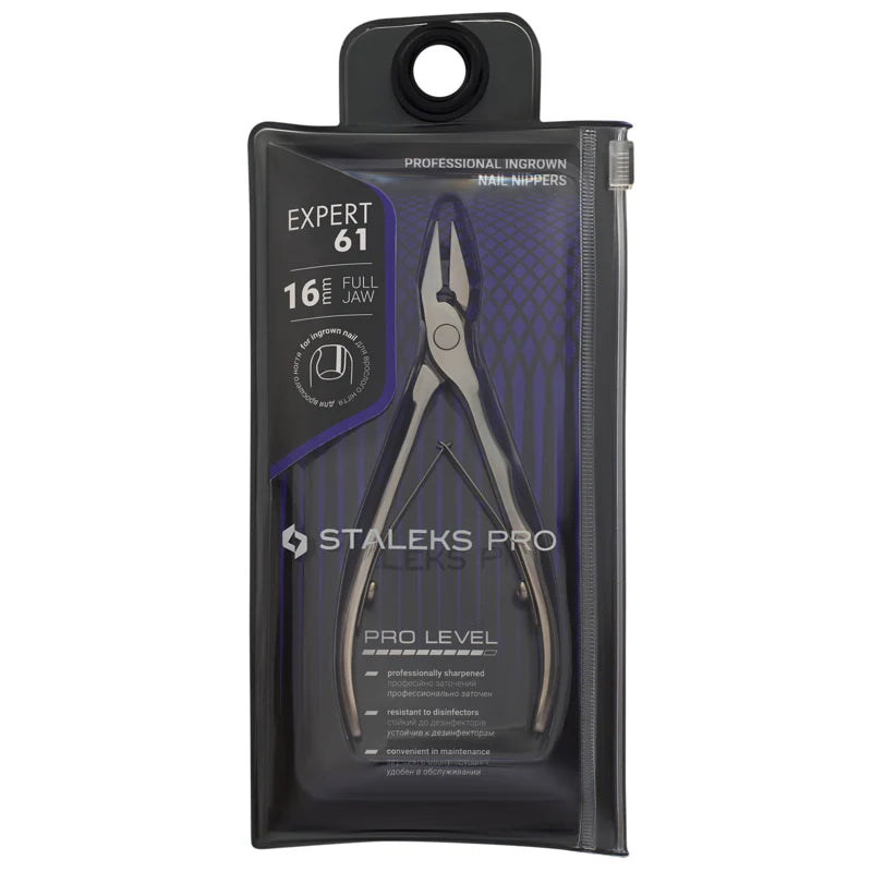 STALEKS - Professionele Pedicure Ingegroeide Nageltang Expert 61 16 mm Full Jaw