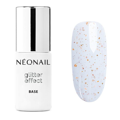 NN - Glitter Effect Base - White Sparkle