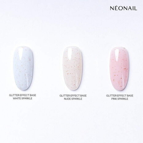 NN - Glitter Effect Base - White Sparkle