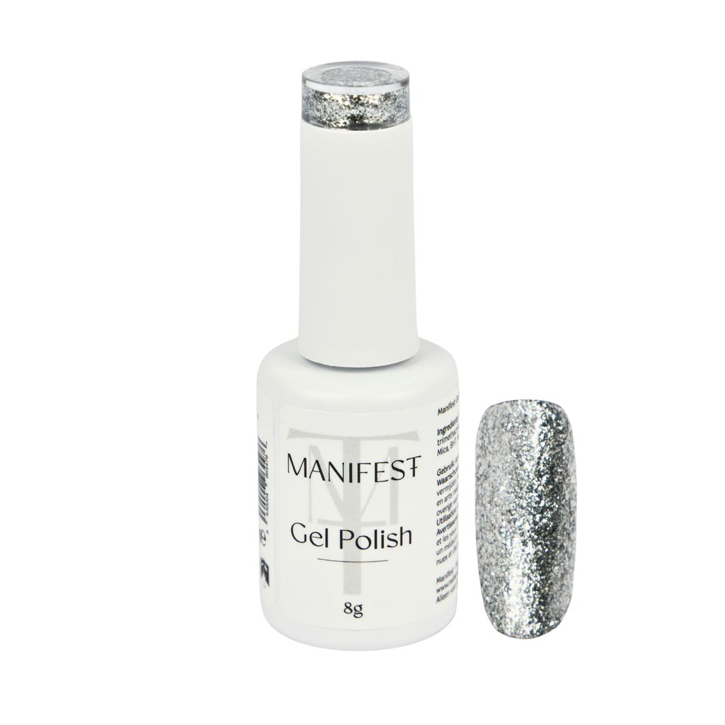 MANIFEST - Gel Polish - Silver Spark