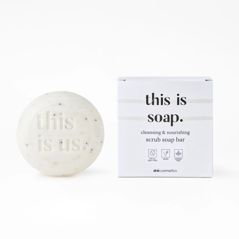 TIU - Scrub soap bar "This is soap" 125GR