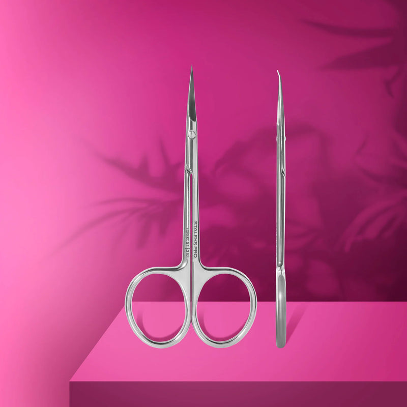 STALEKS - EXPERT 51 TYPE 3 - Professional cuticle scissors with hook
