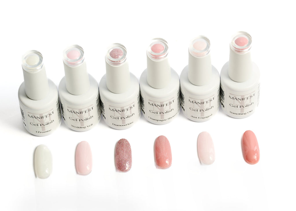 MANIFEST - Gel Polish - The Bridal Edit (6 kleuren)