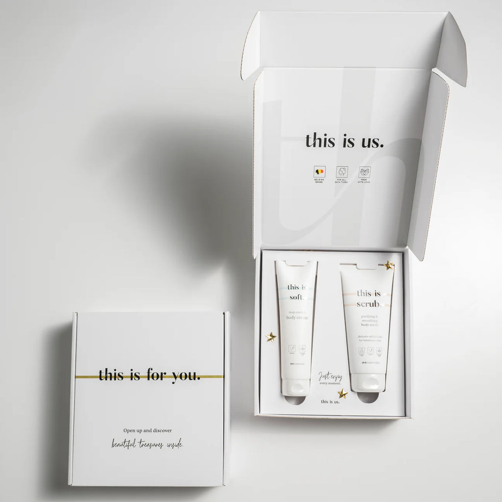TIU - Cadeauset : body scrub (200ml) + body cream (150ml)